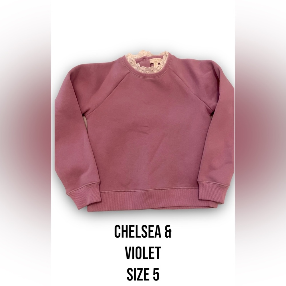 Chelsea and Violet Girls Sweatshirt